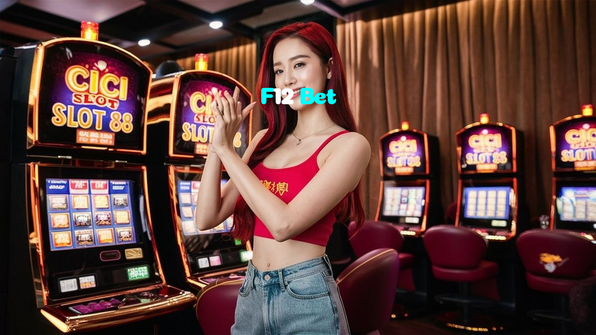 F12 Bet casino presented on mobile device in Pakistan with slots and live games