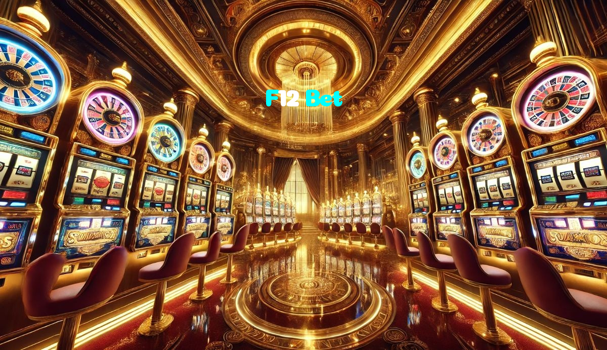 F12 Bet casino presented on mobile device in Pakistan with slots and live games